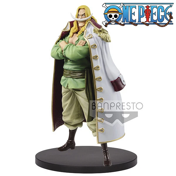 ONE PIECE FIGURE EDWARD NEWGATE WHITE BEARD DXF BANPRESTO DISPOSED