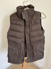 The North Face Womens Gilet Goose Down 600 Fill, Size M Brown Body Warmer