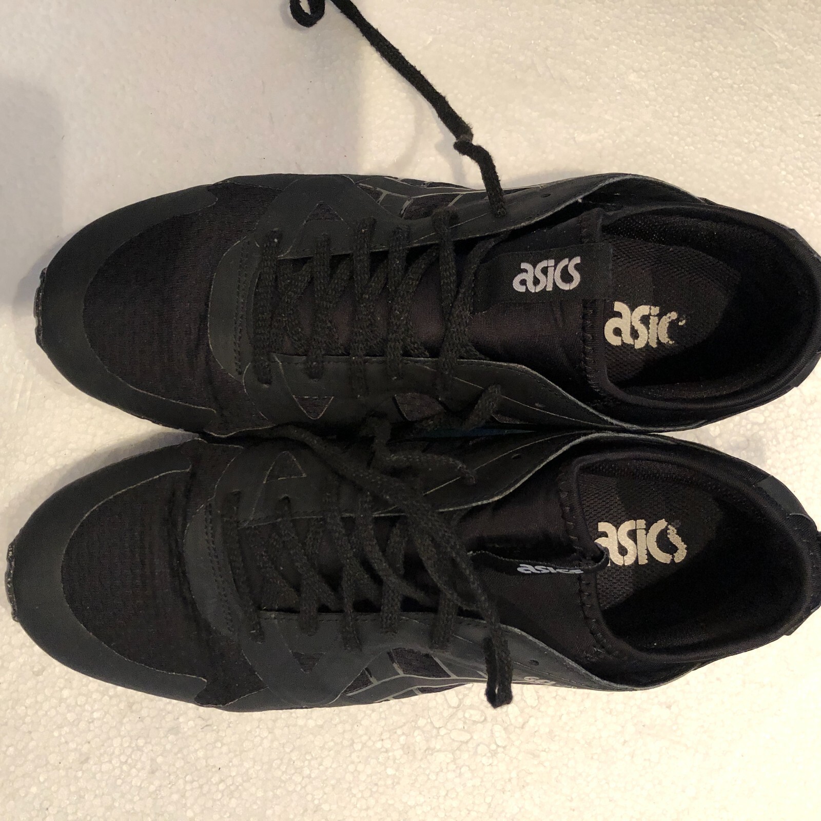 Men’s ASICS GEL Lyte 5 V Black Trainers Running Shoes Sanze 10 44 HY7H4 thumbnail 9
