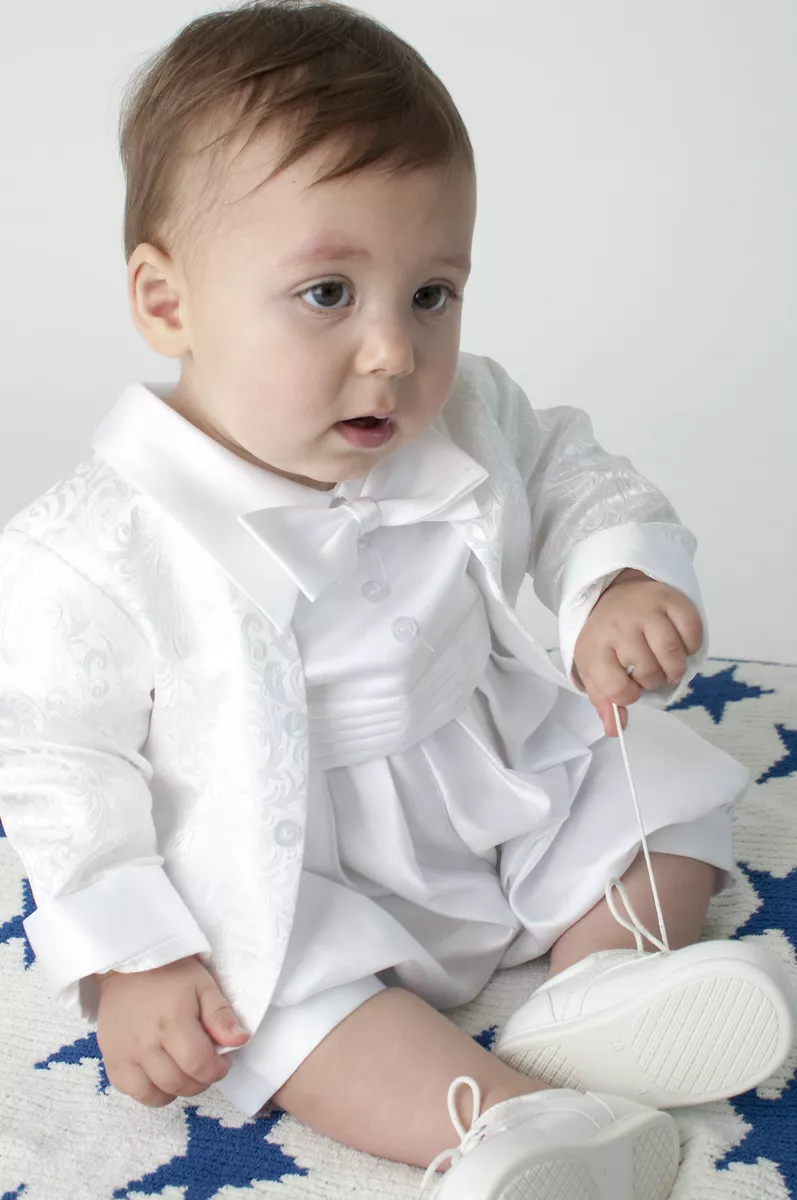 Baby boy on sale christening tuxedo