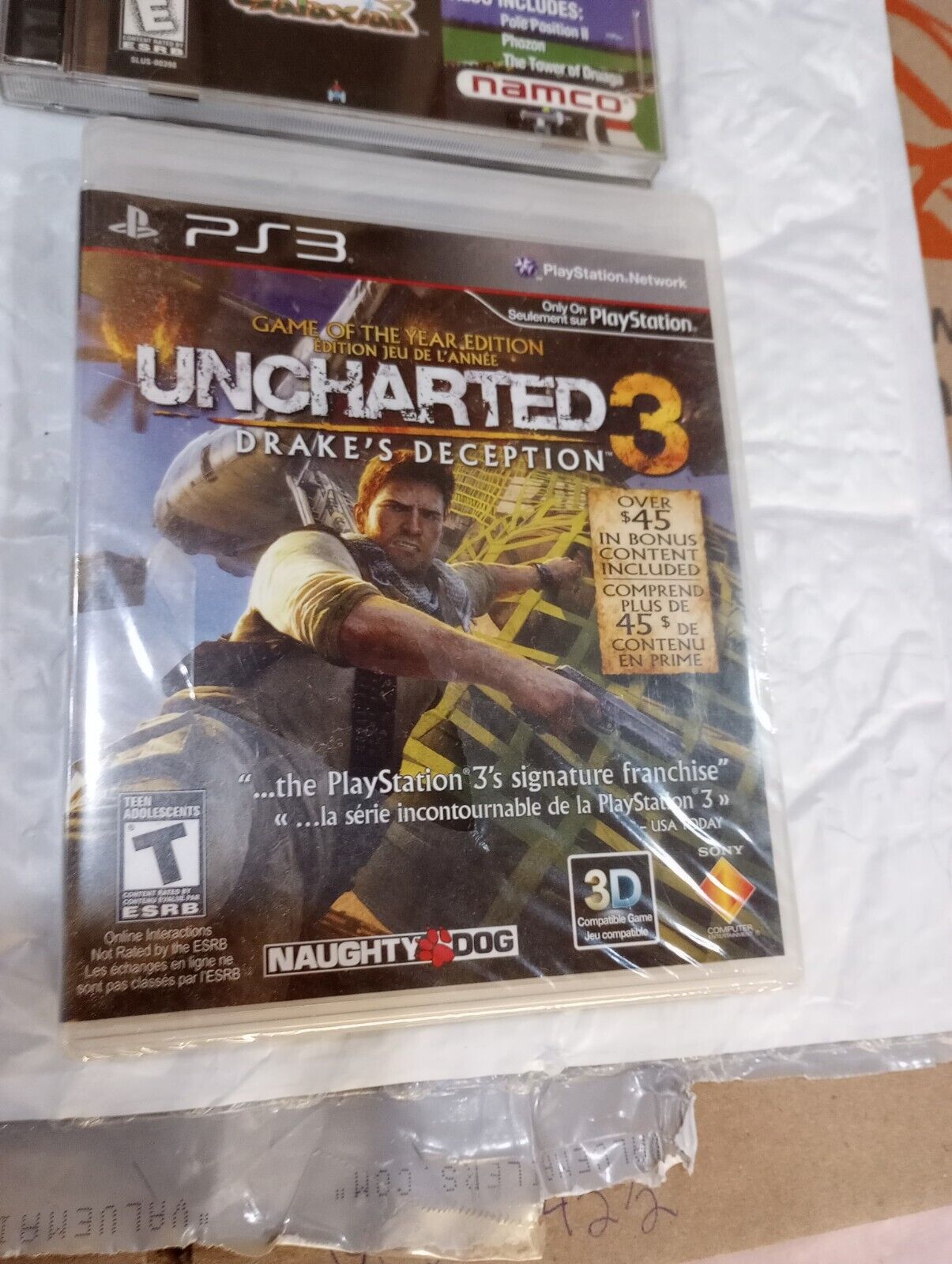 Uncharted: Drake's Fortune (Sony PlayStation 3, 2007) for sale online