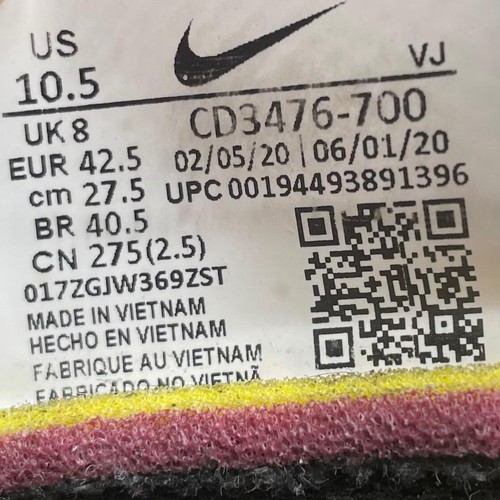 Nike Space Hippie 04 Womens Uk 8 Pink Lemon Venom CD3476-700 Trainers - Picture 7 of 7