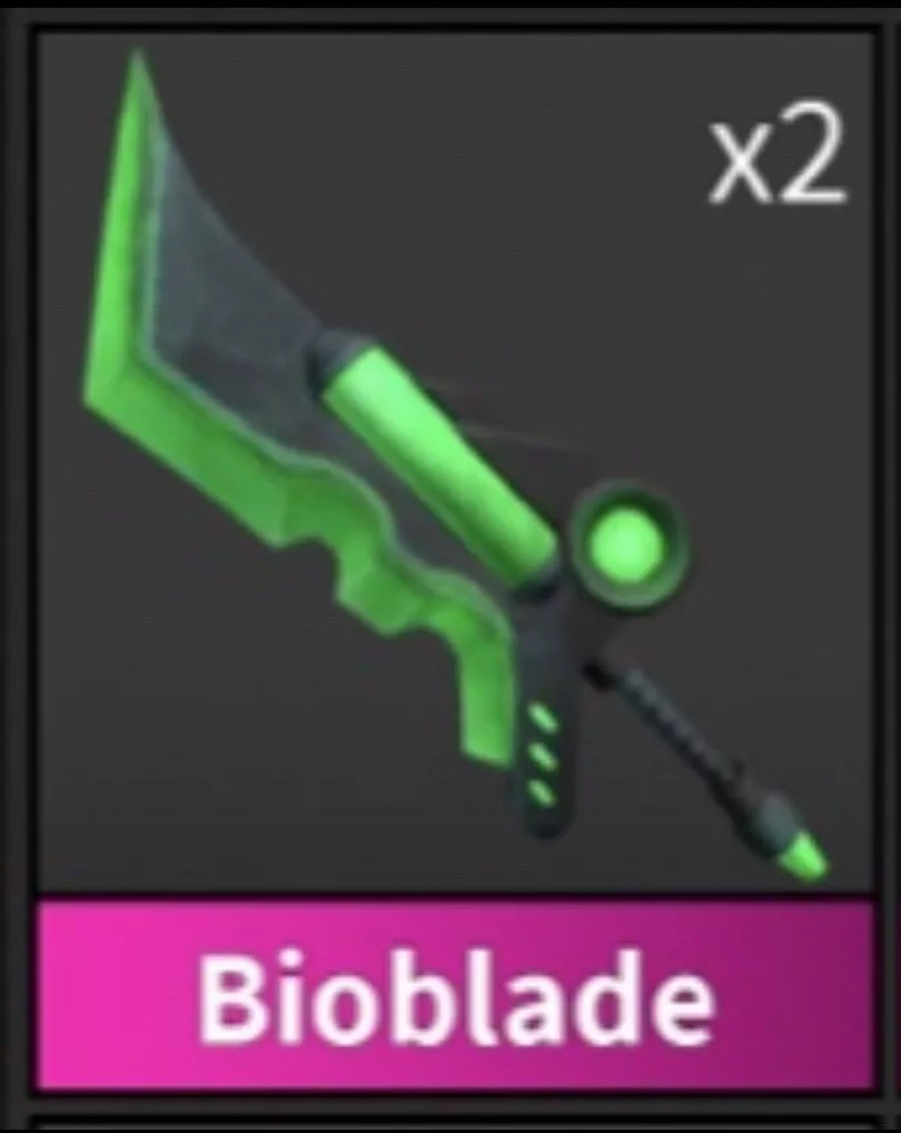 Bioblade Knife, Trade Roblox Murder Mystery 2 (MM2) Items