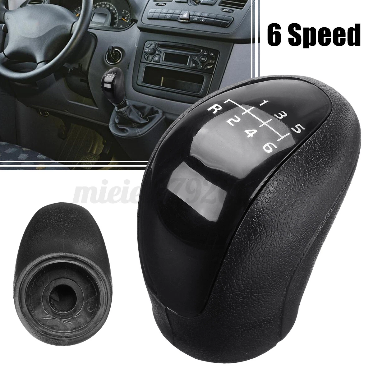 6 Speed Gear Stick Shift Knob For Mercedes Benz Vito Viano Sprinter W639  03-13