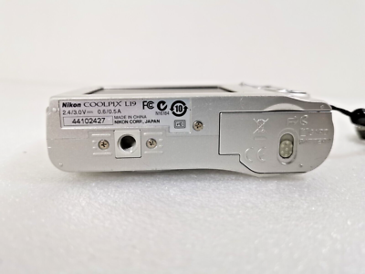 Nikon COOLPIX L19 8.0MP Digital Camera Silver | eBay