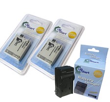 2x Battery Charger for Canon T1i, 500D, 1000D, EOS 450D, Kiss X3, Kiss F