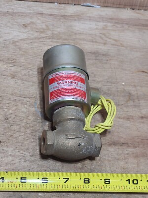 GOULD 14 Watt Type Q-3 SOLENOID Size 1/4'' NPT Brass  120V 5-150 PSI