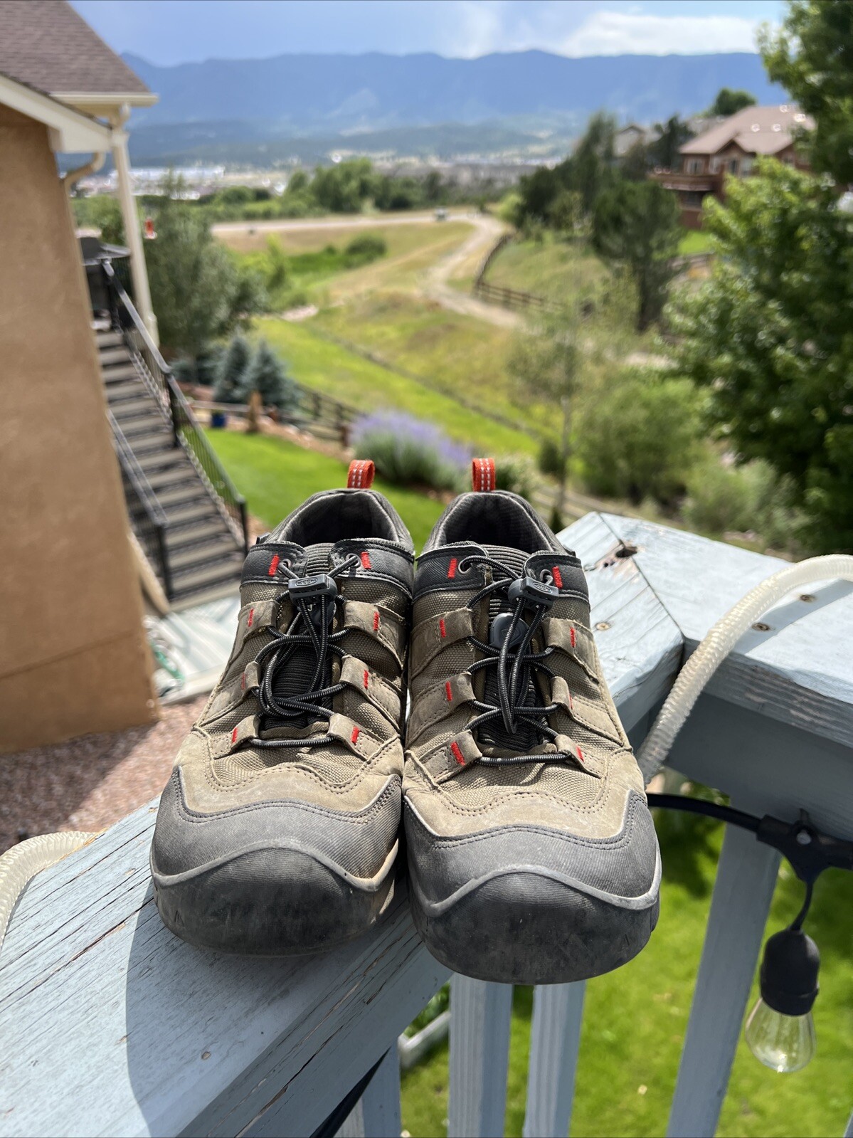 Scarpe da trekking Keen Dry marroni impermeabili da donna taglia 6