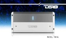 DS18 NXL-M4 Marine Amplifier Full Range Class D 4 Channel IPX5 Marine Grade Amp