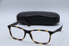 NEW RAY BAN RB 7047 5573 HAVANA BROWN AUTHENTIC EYEGLASSES W/CASE 56-17