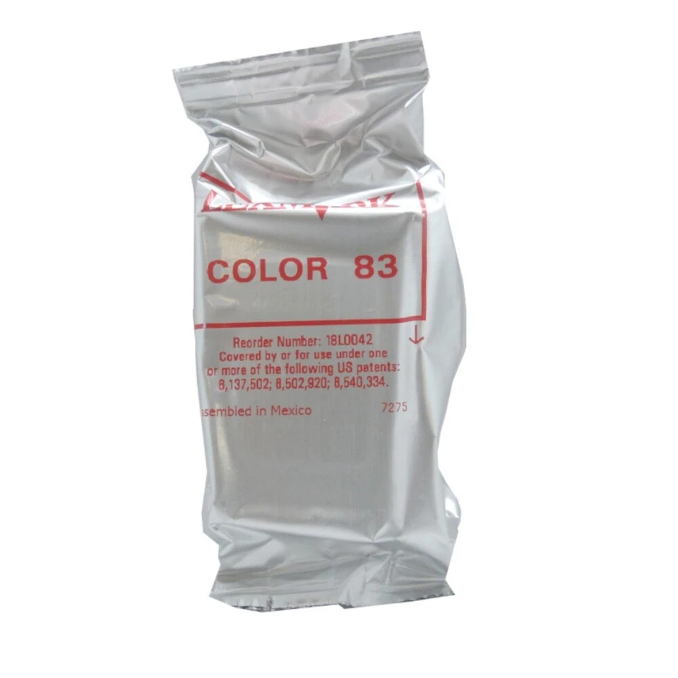 Original Lexmark Tintendruckkopfpatrone 83 de Couleur pour X 5100 6100 Blister - Photo 1/1