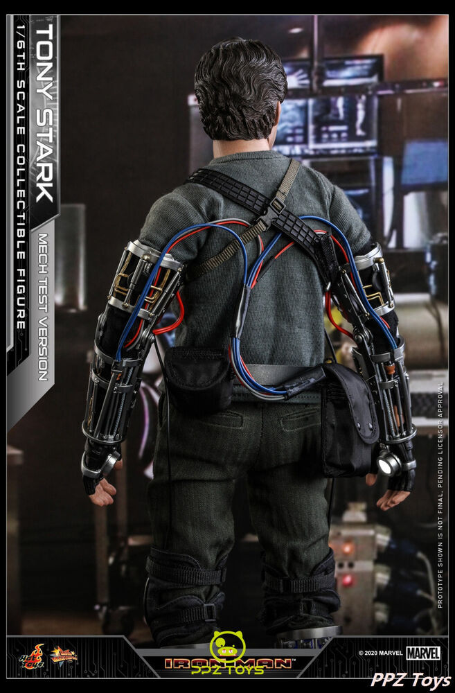 1/6 Hot Toys Marvel Iron Man Tony Stark Mech Test Collectible