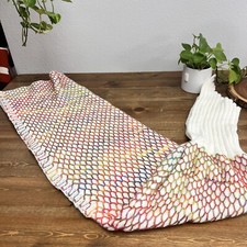 Mermaid Tail Blanket Multicolor Teen to Adult