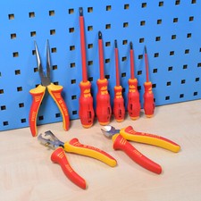 W&uuml;rth Zebra VDE-Zangensortiment Kombi 8-teilig VDE-Schraubendreher Kreuz Schlitz