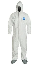 Dupont TY122S Disposable White Tyvek Coverall Suit (Sizes M-4XL)