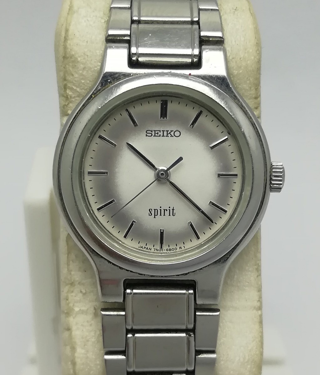 Seiko Spirit 7N01-6A80 Quartz Patina Dial Vintage Women's Watch | eBay