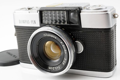 Olympus Pen D 35mm Half Frame Film Camera 3.2cm f/1.9 Lens from