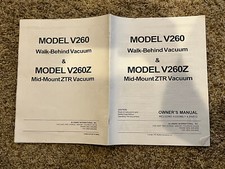 X8 BLUEBIRD MODEL V260 & V260V WALK-BEHIND & ...