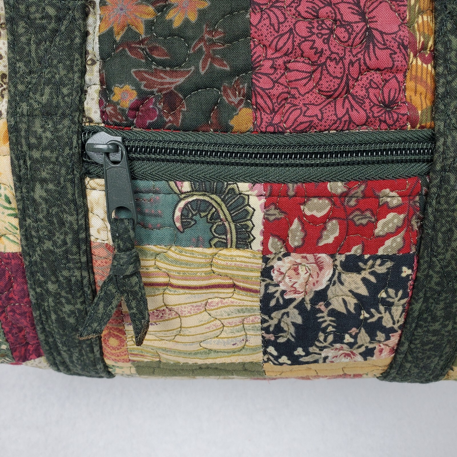 Donna Sharp Quilted Handbag Patchwork Shoulder Ba… - image 10