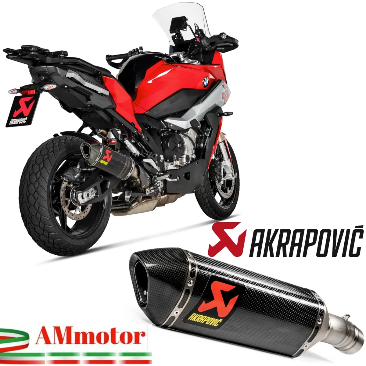 AKRAPOVIC Motorcycle Silencers, Mufflers & Baffles for BMW S1000XR