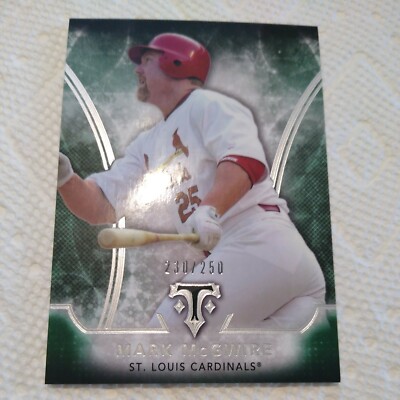 Mark McGwire 2015 Topps Triple Threads EMERALD #92 St. Louis Cardinals *230/250*