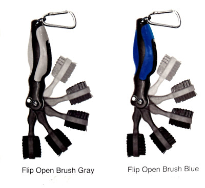 Flip N' Pure Folding Golf Brush ( 2 colors to choose from )