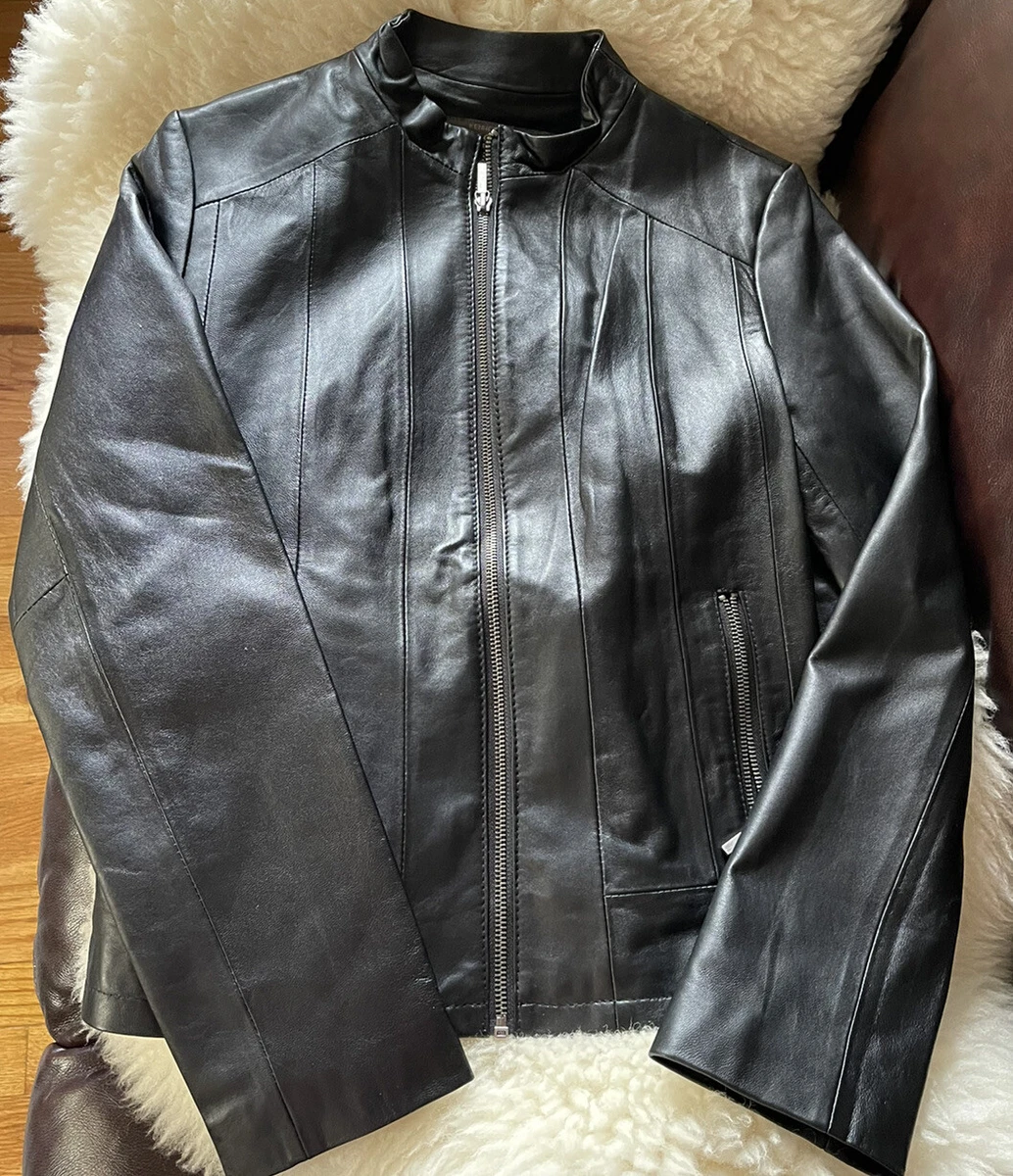 Kenneth cole reaction genuine leather jacket sale