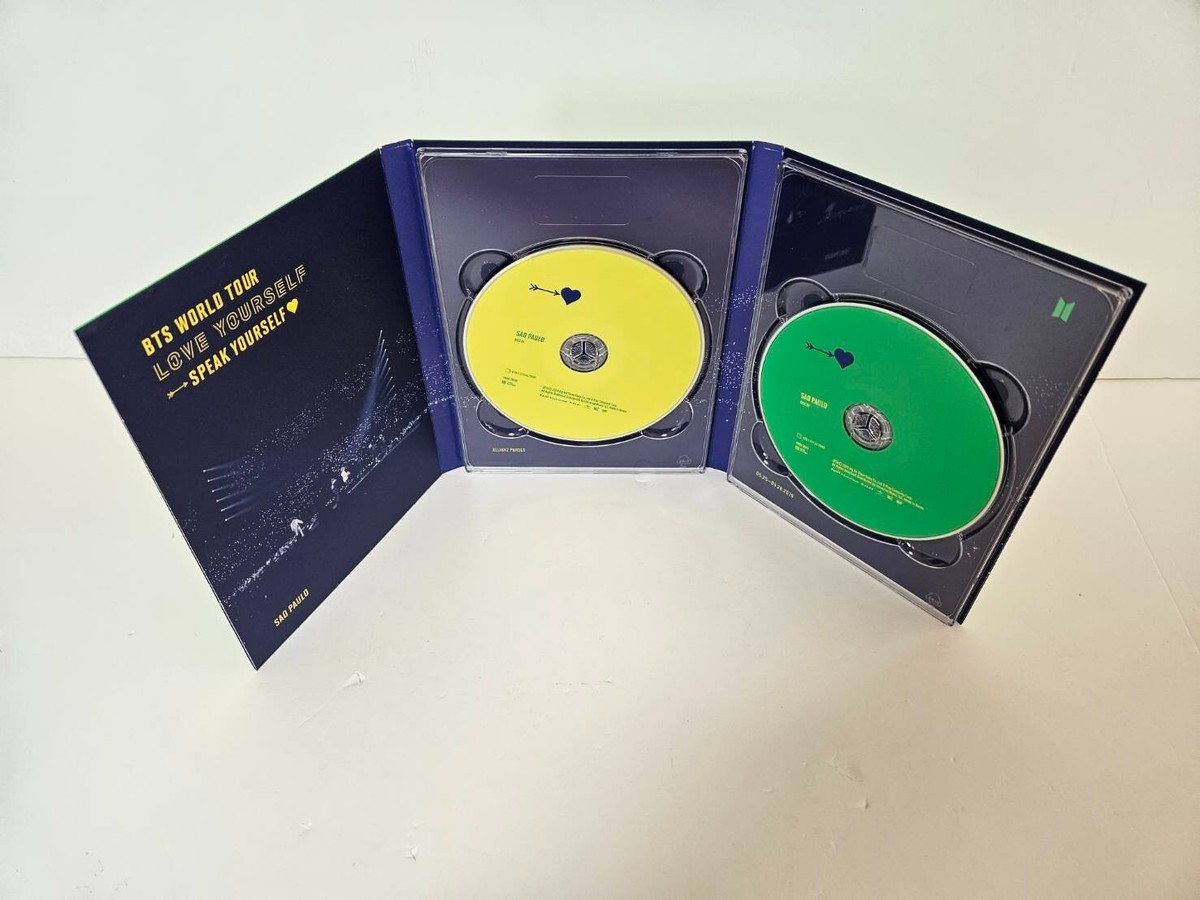 BTS World Tour Love Yourself : SPEAK YOURSELF Sao Paulo DVD USED