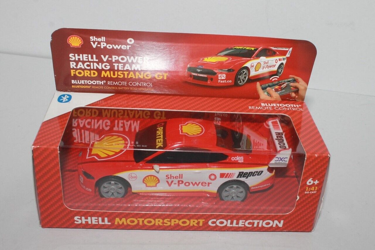 Shell V-Power Racing Team Ford Mustang GT Car Die-Cast 1:41 Brand New BrandBase