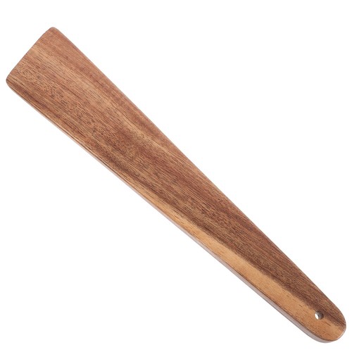 Egg Scraper Small Wood Flipper Wooden Turner Multipurpose Non-Stick Spatula