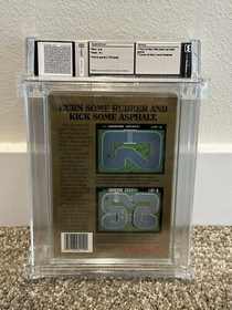 Super Sprint (Nintendo NES) NEW Factory Sealed WATA Graded 8.5 A+