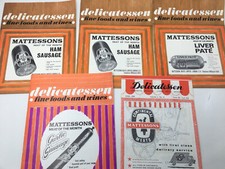 5 x Delicatessen Vintage Magazine 1960 - 1967