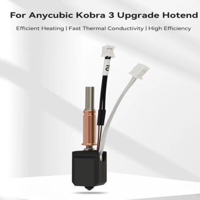 Hotend Kit For Anycubic Kobra 3 3D Printer Assembled Hotend Replacement Part ADE