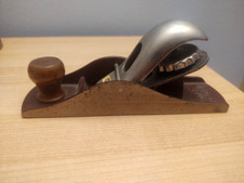 Vintage Stanley Wood Working Block Plane Tool Carpentry 7", Made in USA