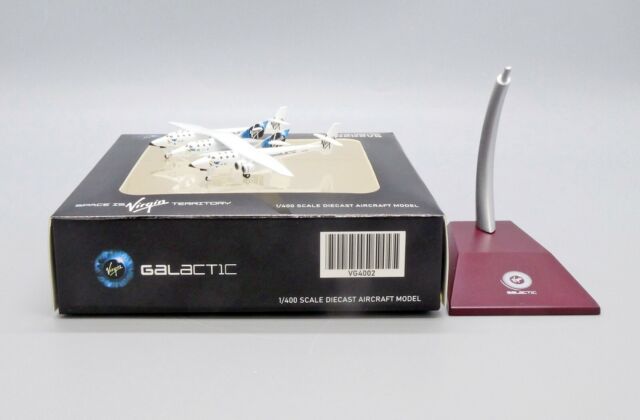 Virgin Galactic Spaceship Scale 1:400 Diecast Models With Stand VG4002(HK)