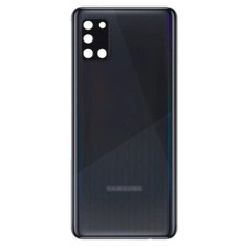 For Samsung Galaxy A31 A315 Replacement Rear Battery Cover (Prism Crush Black)