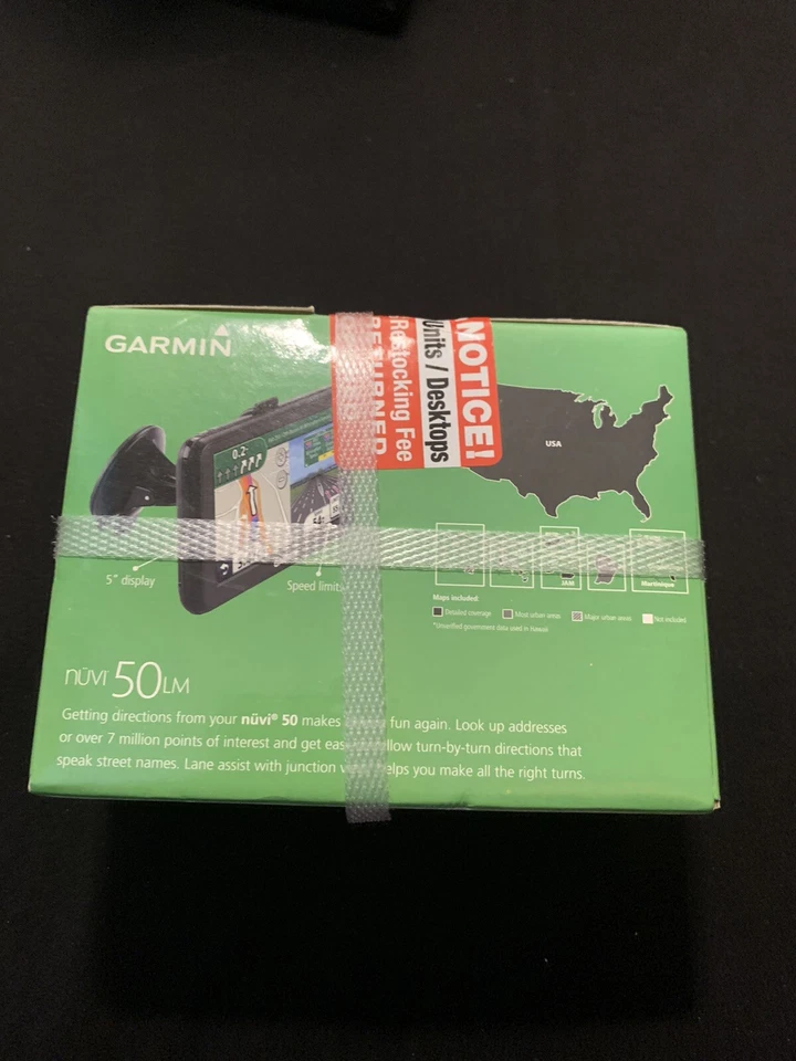 Garmin NUVI 50LM 5" GPS Navigation System Bundle Includes Lifetime Map Updates - Image 2 of 2