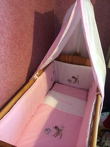 bambi crib set