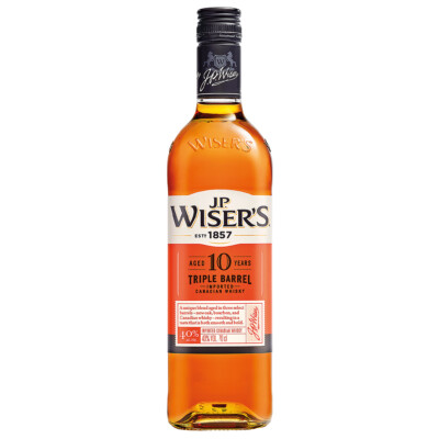 JP. Wiser's Triple Barrel 10 Years