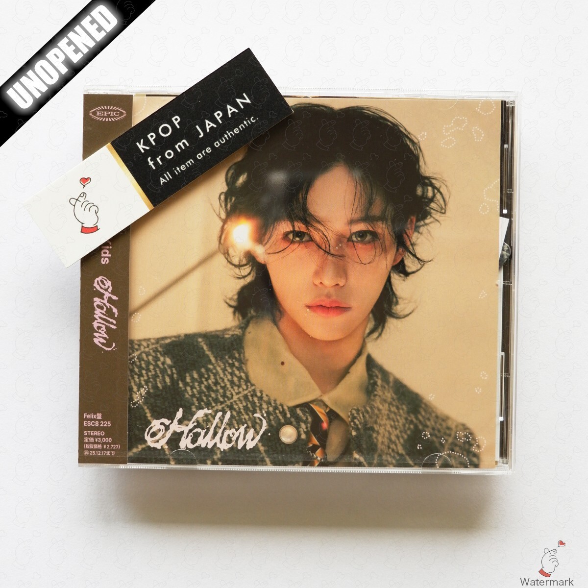 STRAY KIDS Hollow JAPAN 3RD ALBUM SOLO POB PHOTOCARD FC UNIT SONY