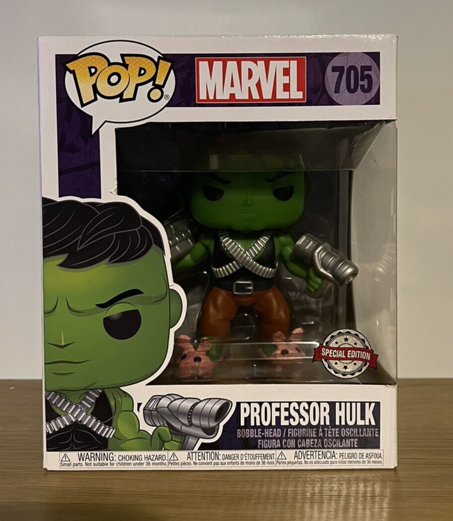 Vinilo Funko Pop - Marvel - Professor Hulk - #705 Edición Especial