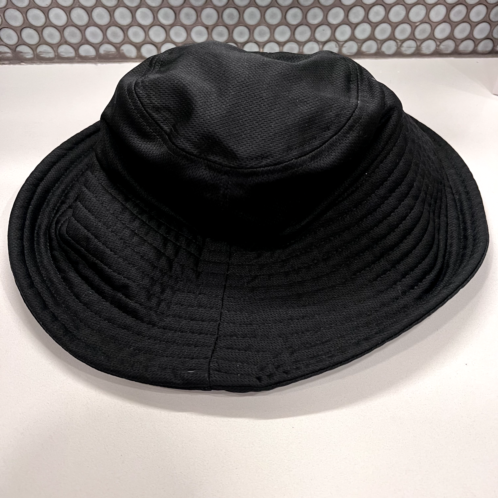 Black Bucket Hat for Sun Protection - OSFA Summer Beach Outdoor Work Wear  