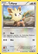 Pokemon Lillipup (120/153) Boundaries Crossed LP