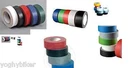 EMBOSSED RIBBON FOR BORDERING AND BINDING DISP. 5 COLORS 38 MM X 25 METERS