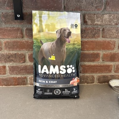 IAMS Healthy Skin & Coat Chicken & Salmon Recipe Adult Dry Dog Food 6 Lb Bag