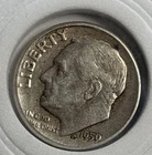 1959-D Roosevelt Dime 90% Silver 10c Very Fine Condition