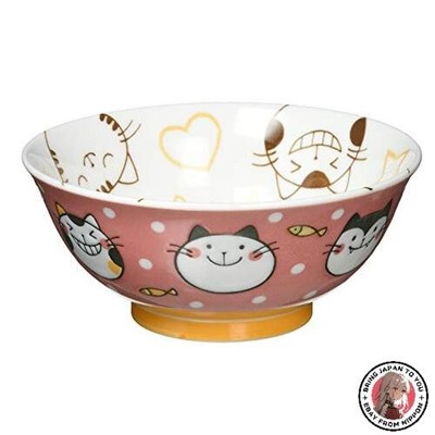 NEU Mino Ware Cat Ramen Napf (133-62118)