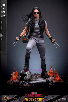 Hot Toys 1/6 Mms781 Deadpool & Wolverine X-23 Action Figure Stock