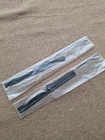 NOS - VW Split Beetle Bug Wiper Arms and Blades Round Hole Std Black 1949-53
