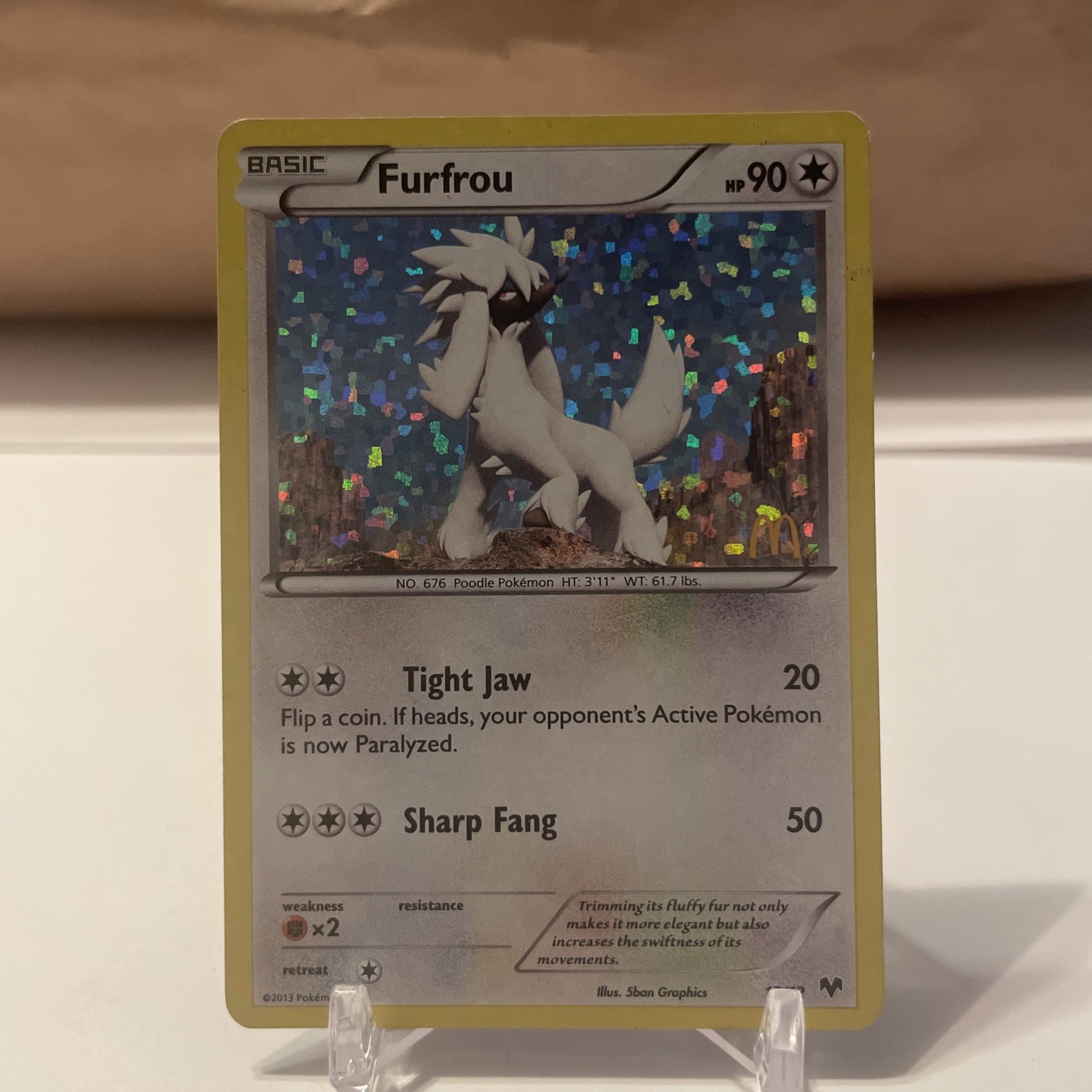 2013 MCDONALDS FURFROU MCDONALDS 12/12 HOLO